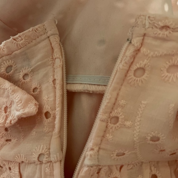 Trixxi Blush Eyelet Dress - Picture 5 of 5